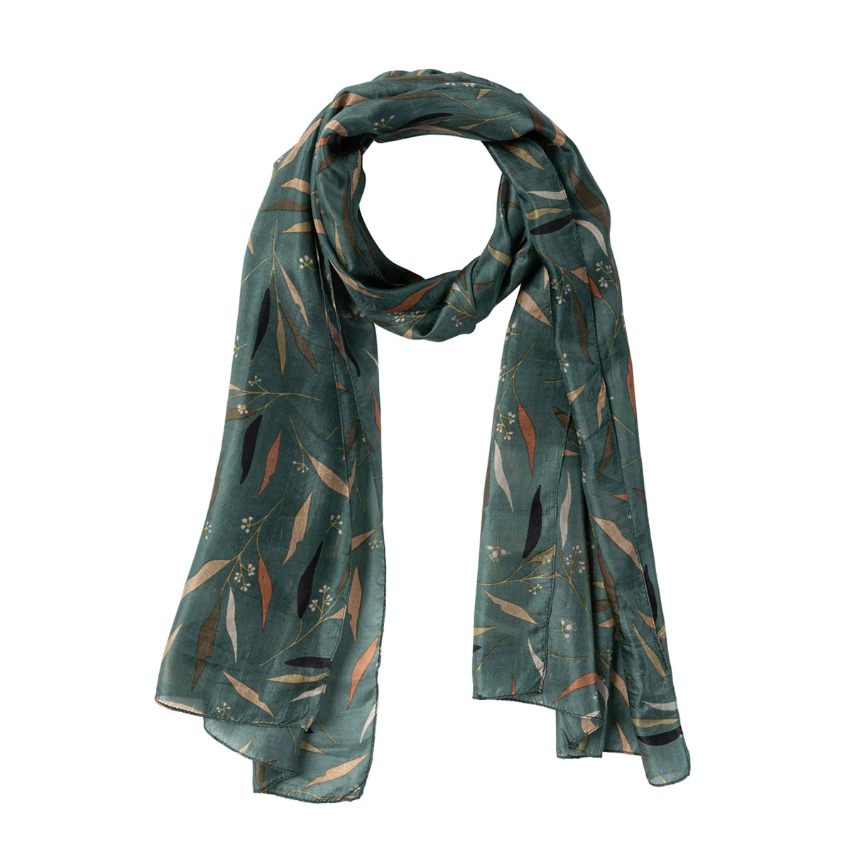 Scarf Silk Gumleaf - Indus Design