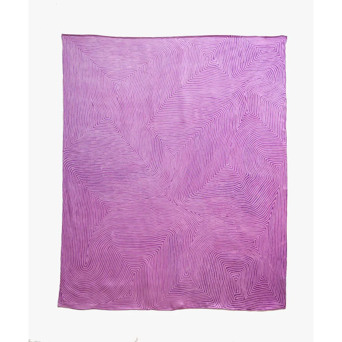 Scarf Silk Untitled by George Tjungurrayi - One of Twelve