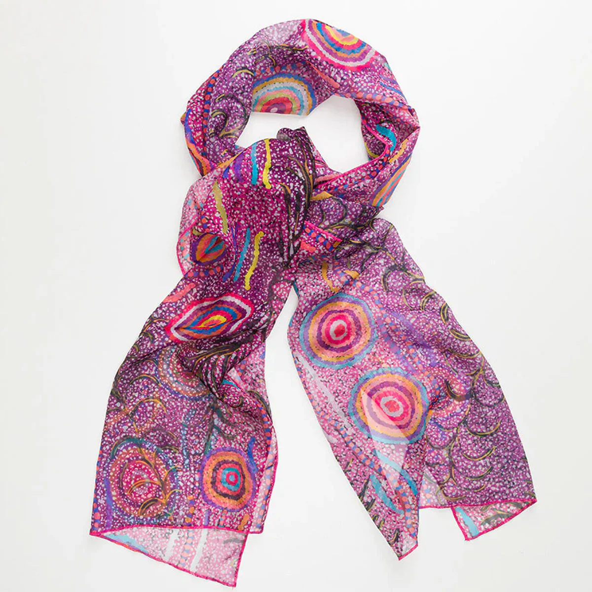 Scarf Slim Polyester Jeanie Ross - Alperstein Designs