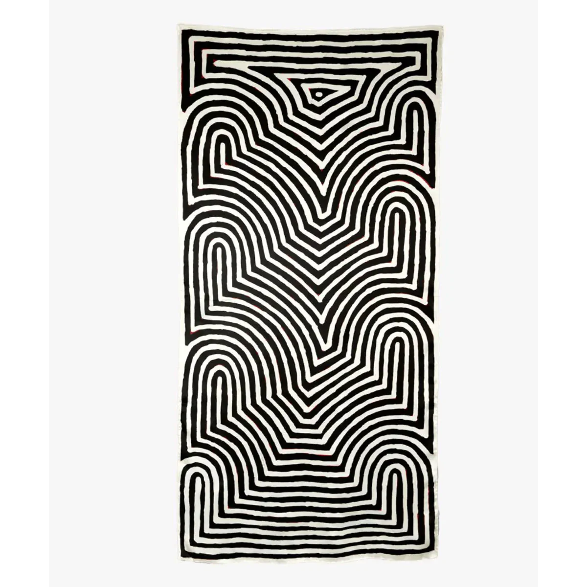 Scarf Untitled Aubrey Tjangala - One of Twelve