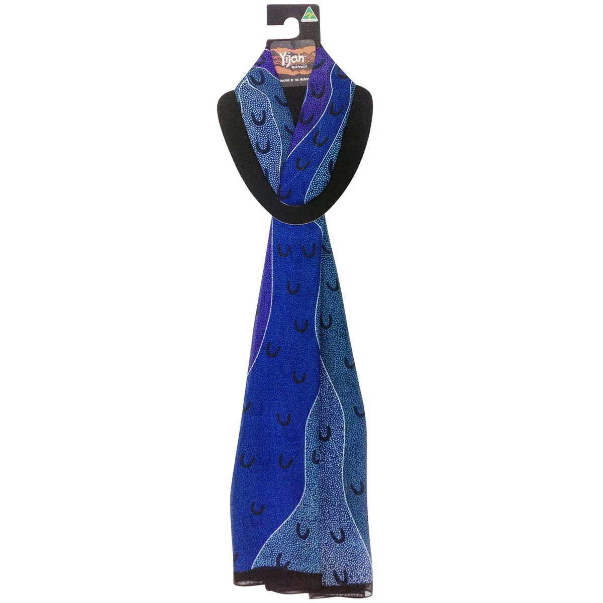 Scarf Crow Maureen Hudson Crow Women Blue - Yijan