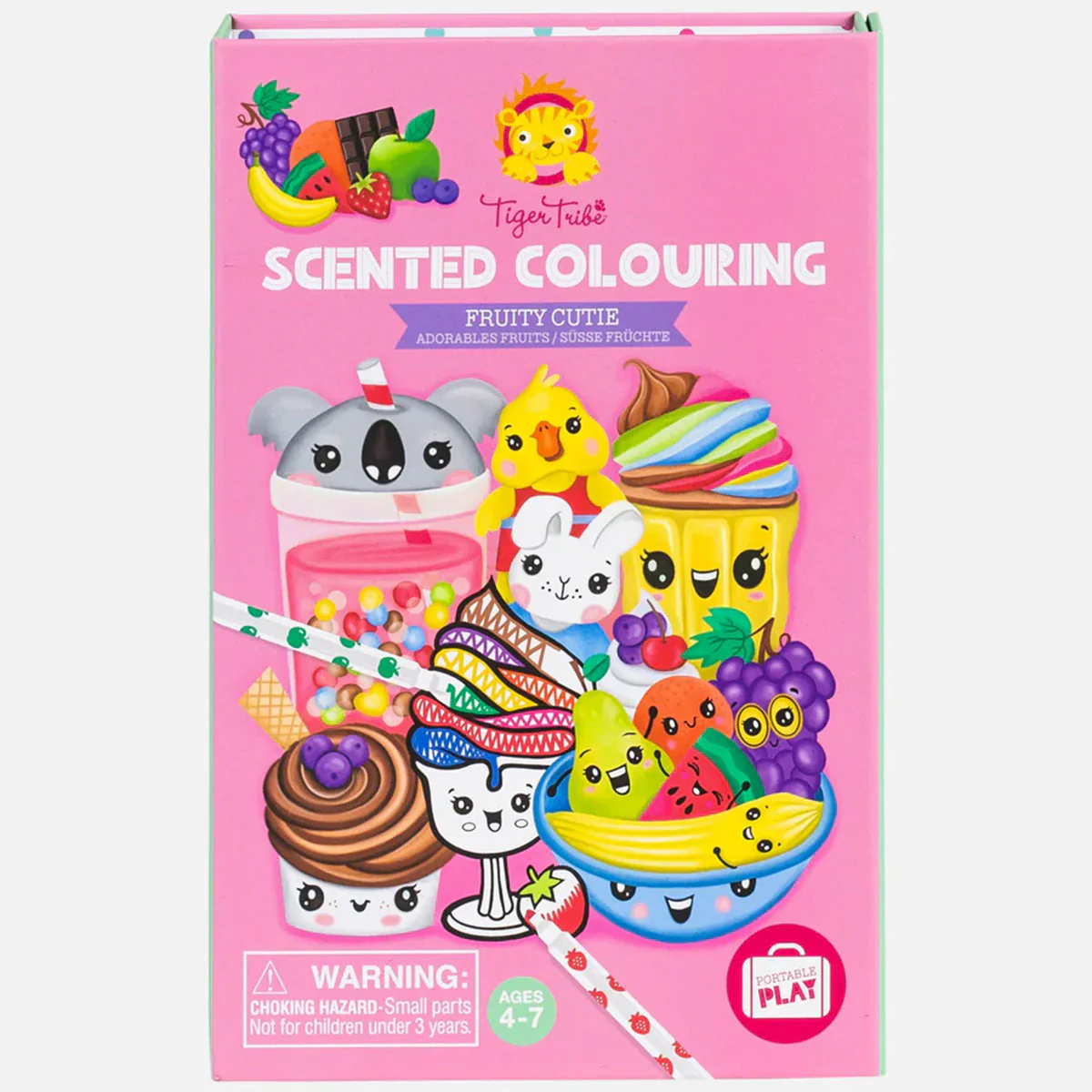 Scented Colouring Fruitie Cutie - Tiger Tribe