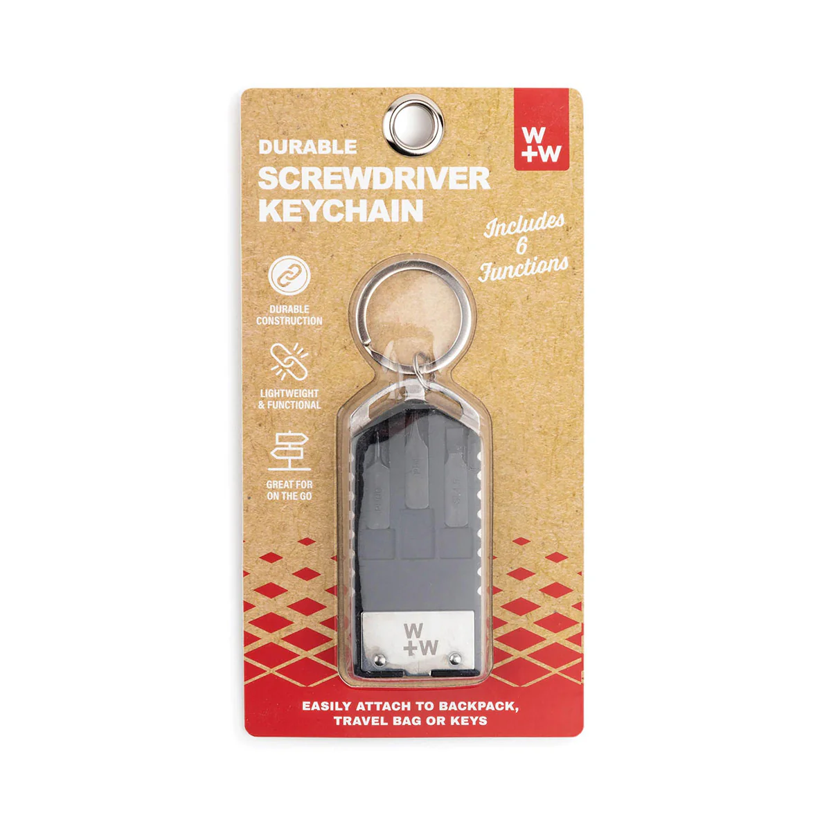Screwdriver Keychain Black W+W - Isalbialbi
