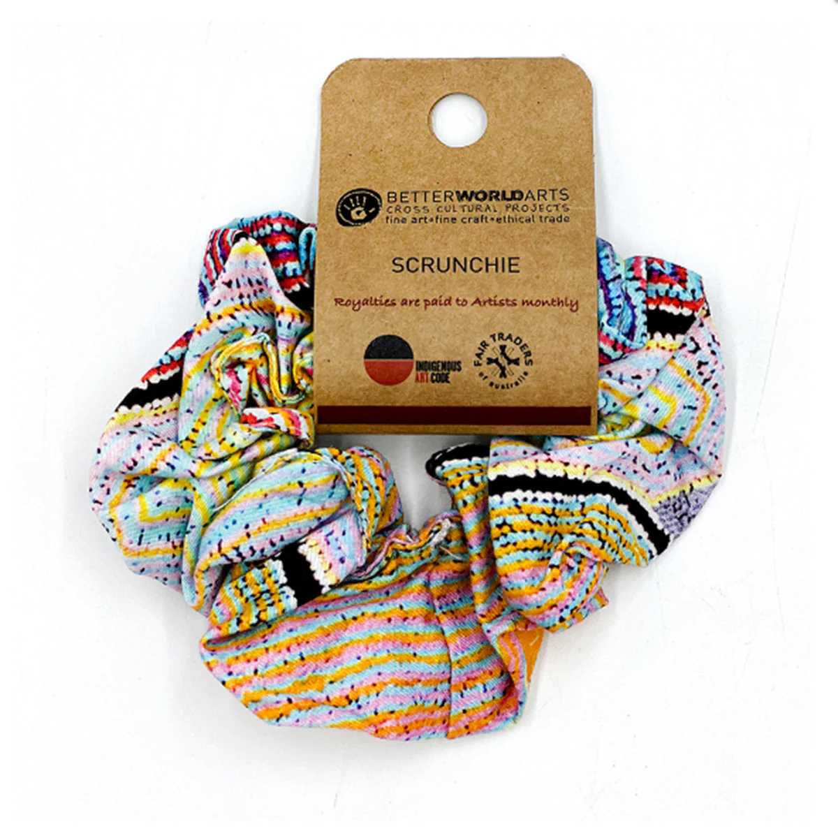 Scrunchie Liddy Napangka Walker ALWA624 - Better World Arts