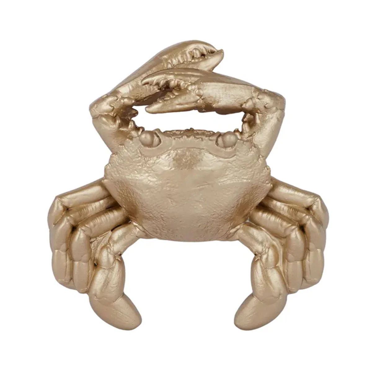Sculpture Clark Crab Resin Gold - Coast to Coast