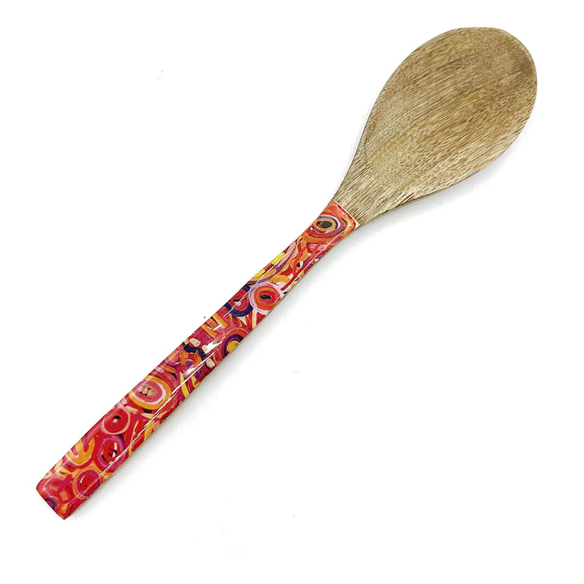 Serving Spoon Wood Cedric Varcoe BCVA714 - Better World Arts