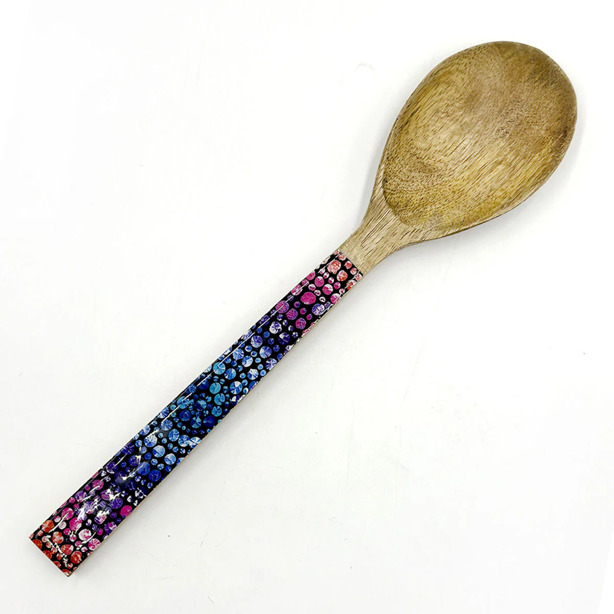 Serving Spoon Wood Olivia Wilson BOWI711 - Better World Arts