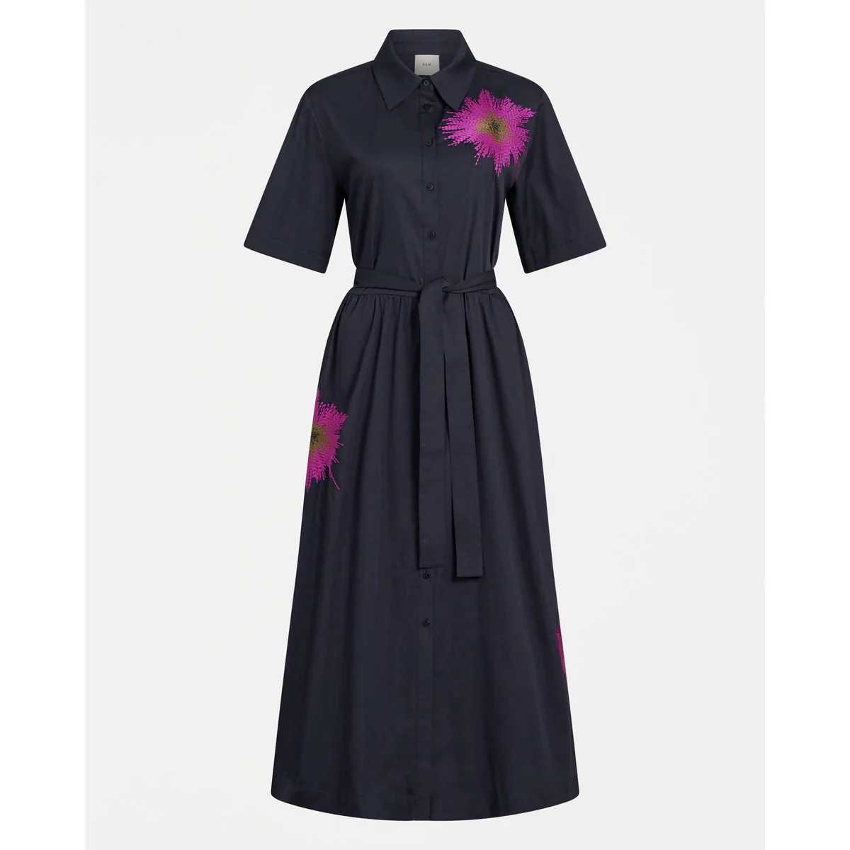 Shirt Dress Eiren New Navy/Fuchsia - Elk Accessories