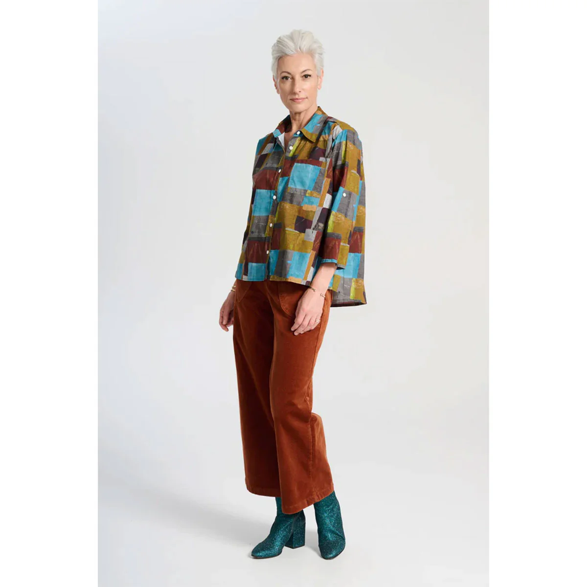Shirt Kismet Azure Cotton - Olga De Polga - Image 2