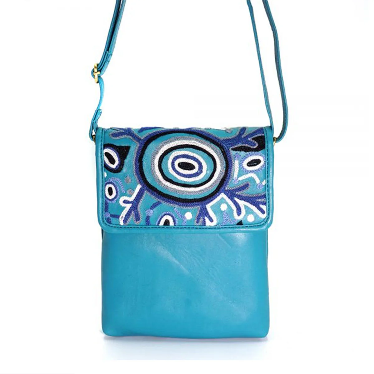 Shoulder Bag Embroided Theo Hudson THU608 - Better World Arts