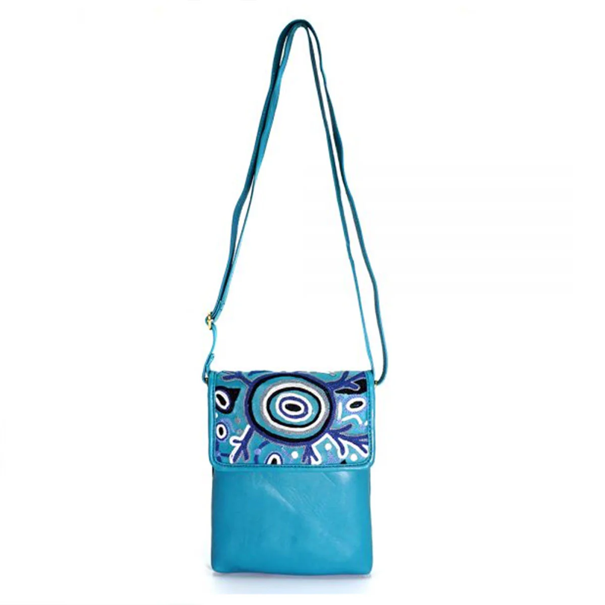 Shoulder Bag Embroided Theo Hudson THU608 - Better World Arts - Image 2