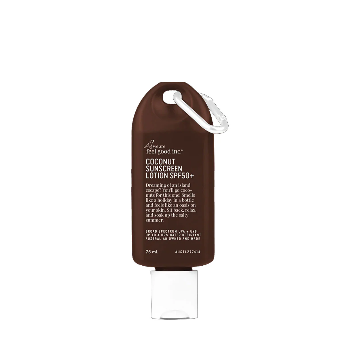 Signature Coconut lotion SPF50+ 75ml - We Are Feel Good Inc.