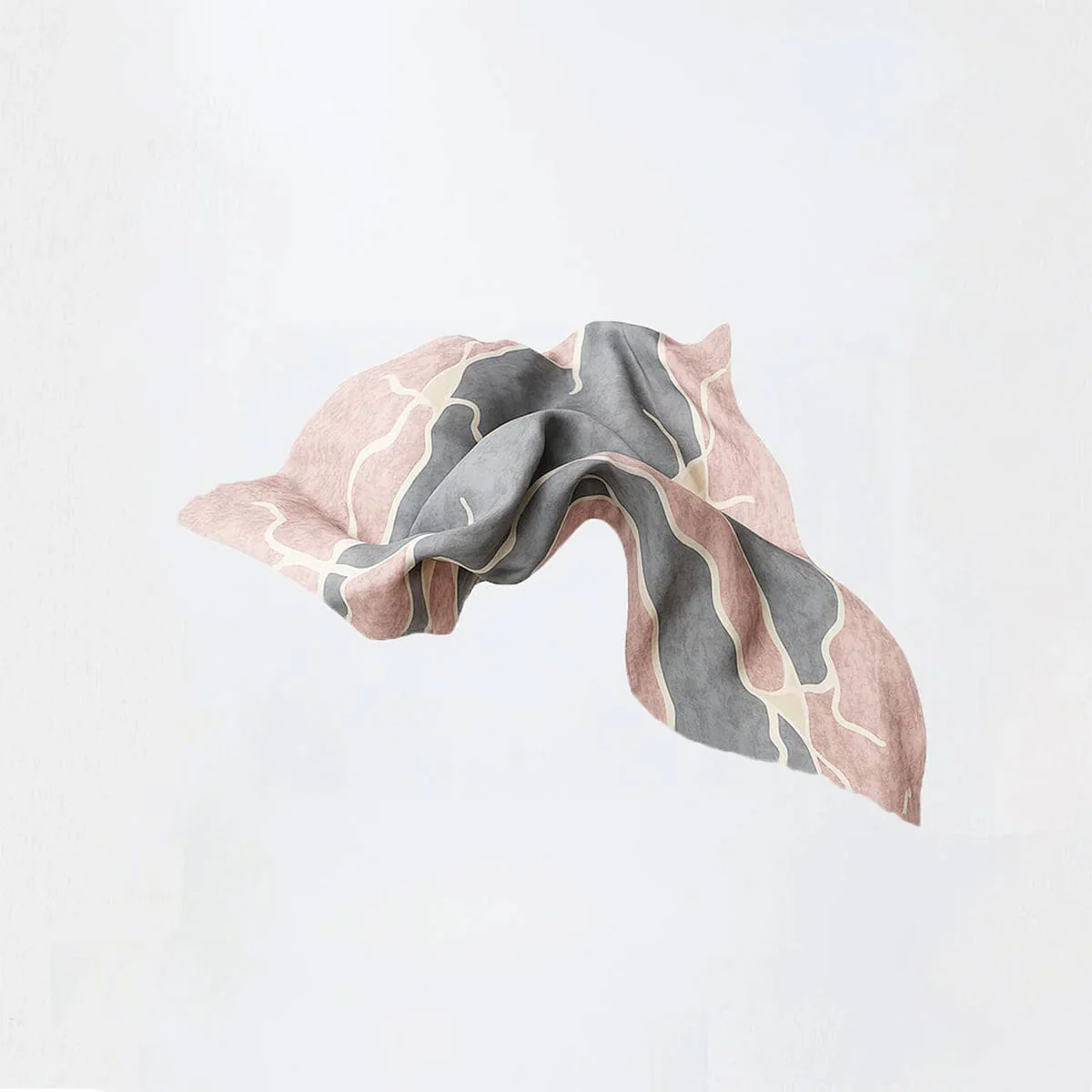 Silk Scarf Wanderings 180cm x 100cm - Ngali