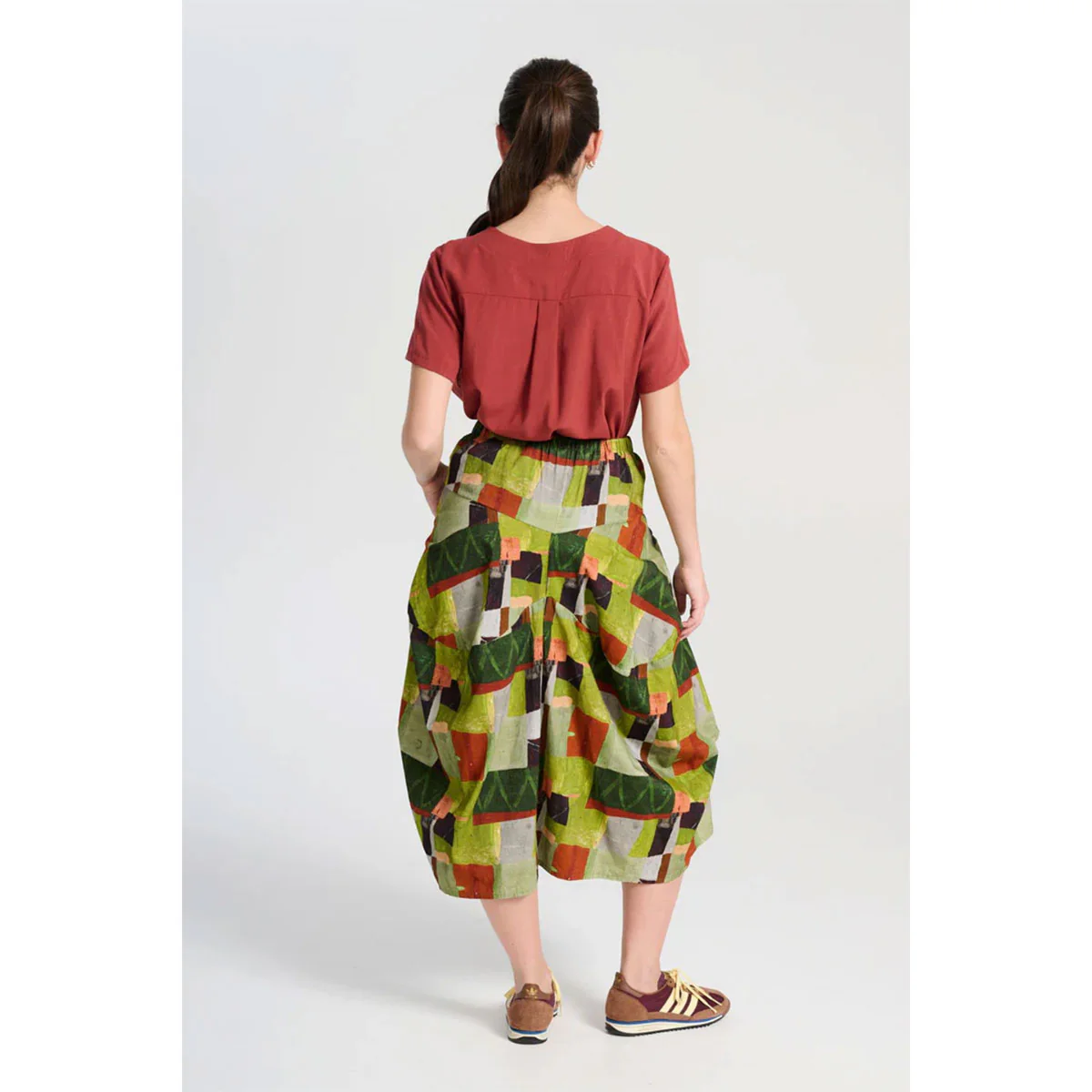 Skirt Kismet Milwaukee Sage Fine Cord - Olga De Polga - Image 3