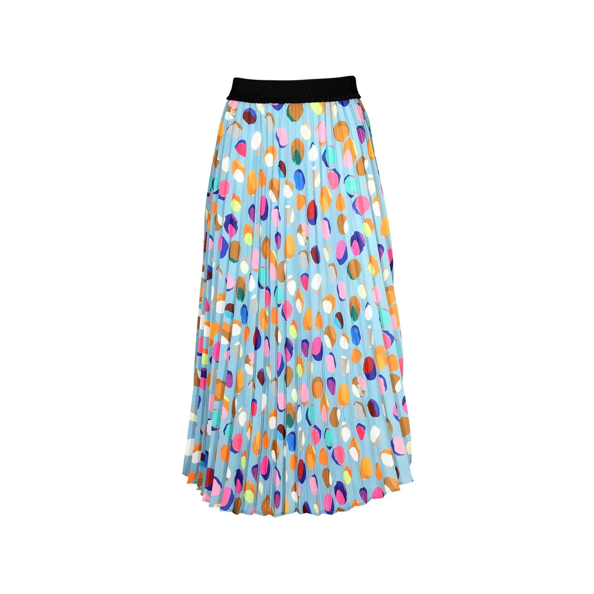 Skirt Pleated Confetti Blue - Olga de Polga