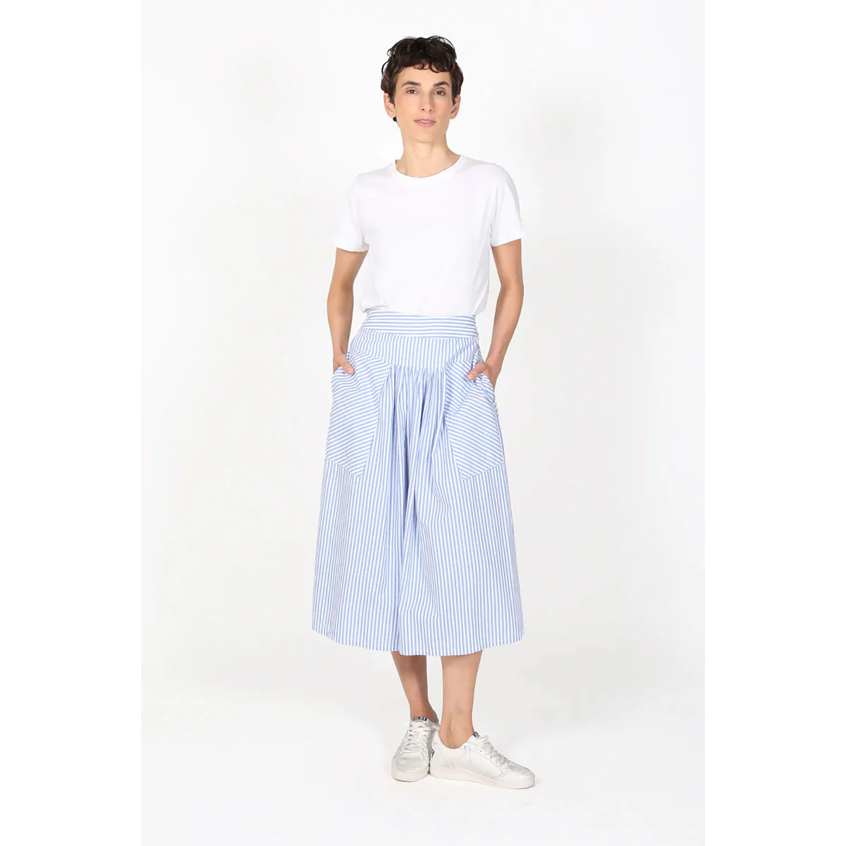 Skirt Raya Stripe Light Blue - Olga de Polga - Image 2