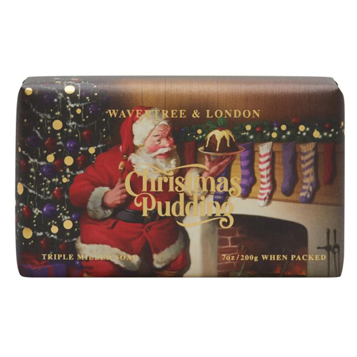 Soap Christmas Pudding 200g - Wavertree & London