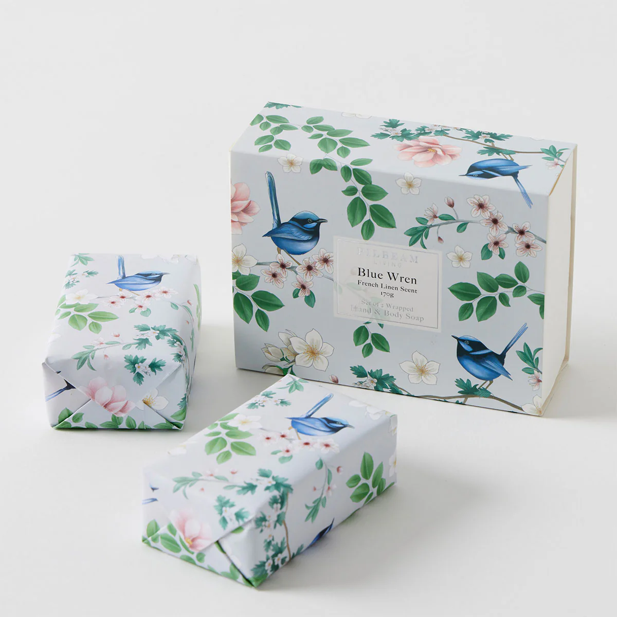 Soap Gift Set Blue Wren Scented - Pilbeam Living