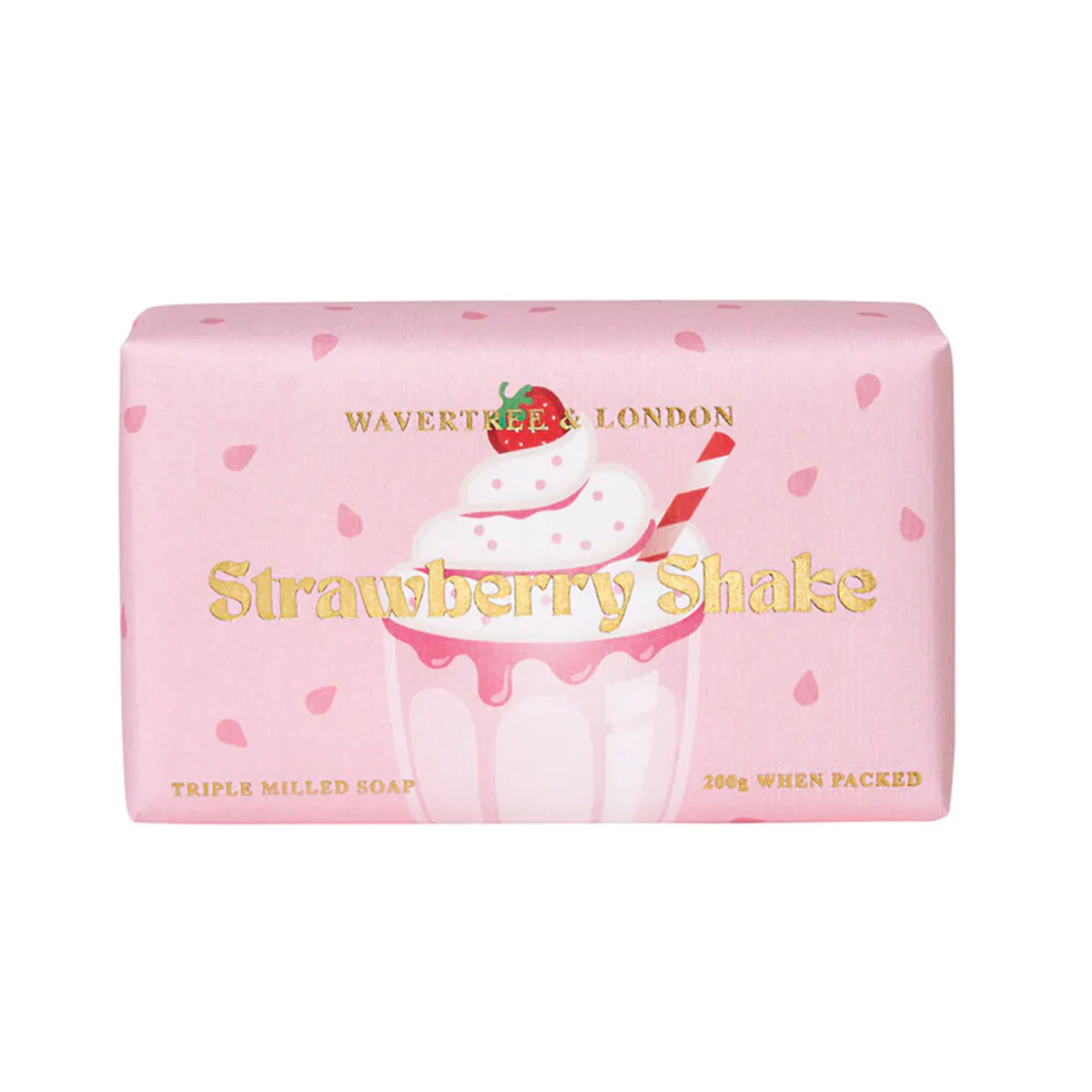 Soap Strawberry Shake 200g - Wavertree & London