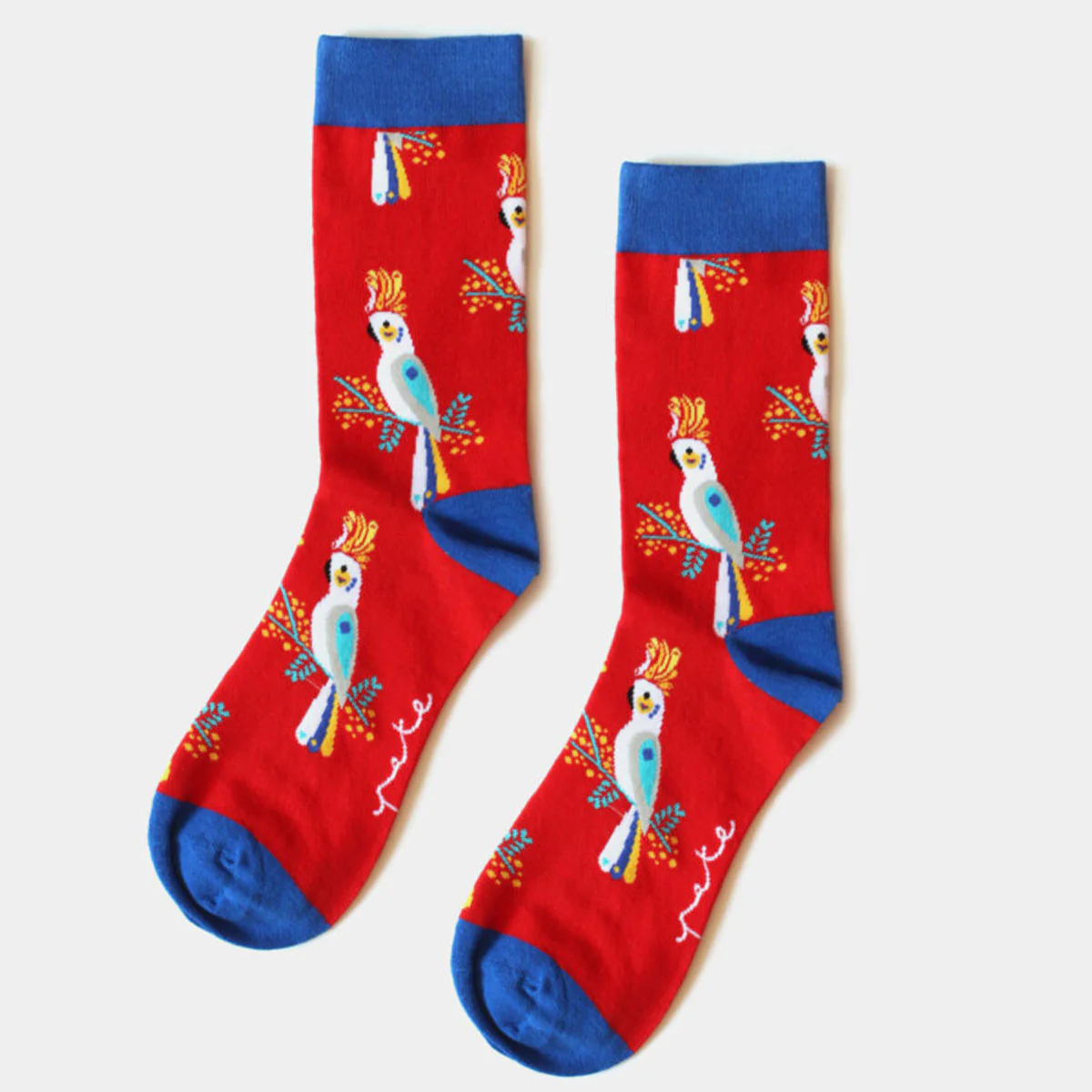 Sock Sole Mate Cockatoo Pete Cromer - Wilmot Harvey