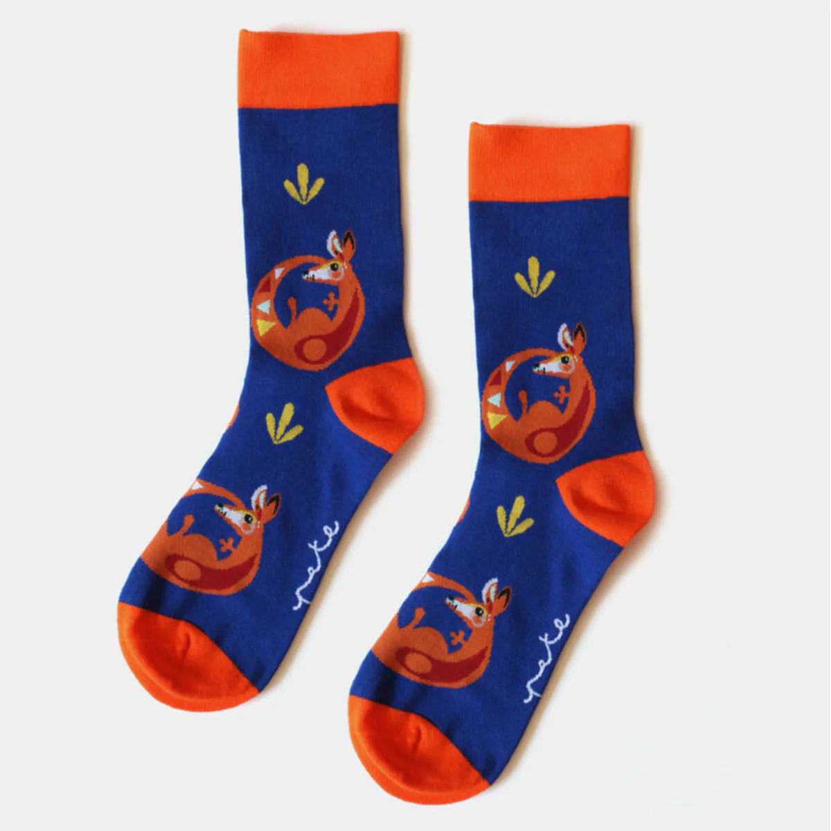 Sock Sole Mate Kangaroo Pete Cromer - Wilmot Harvey