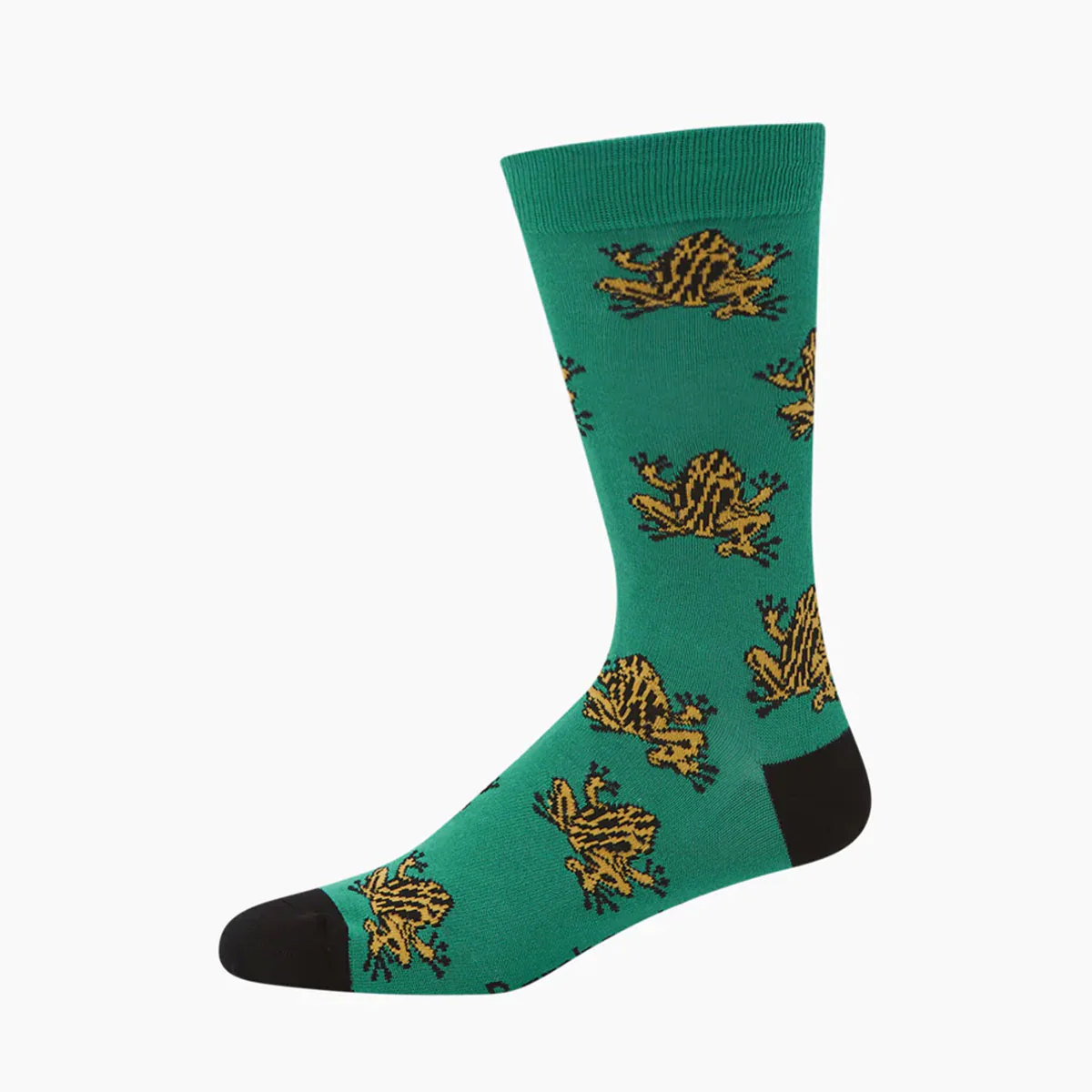 Socks Corroboree Frogs Green Bamboo M7-11 - Pussyfoot Socks