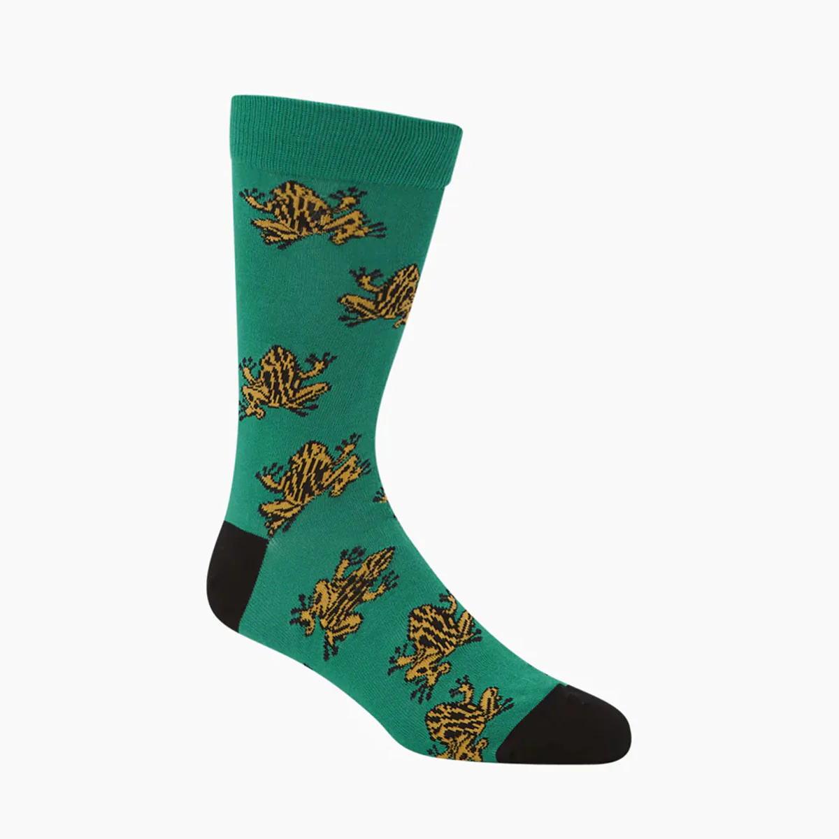 Socks Corroboree Frogs Green Bamboo M7-11 - Pussyfoot Socks - Image 2