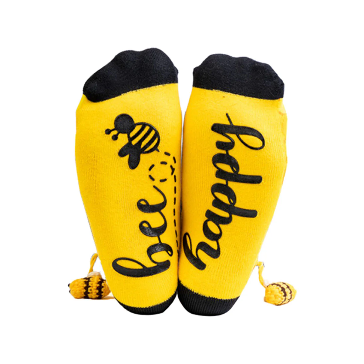 Socks Bee Happy One Size - Feet Speak - Image 3