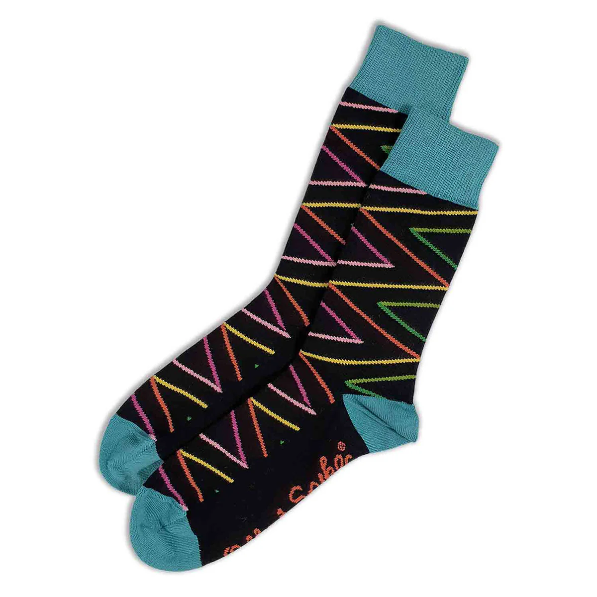 Socks Crayon Black 7-11 - Otto and Spike