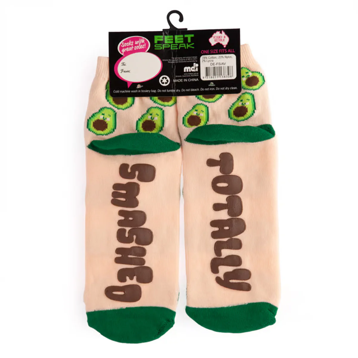 Socks Feet Speaks Avocado - MDI - Image 2