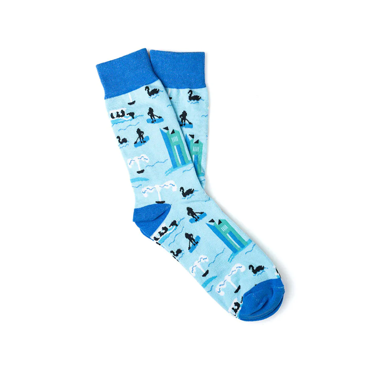 Socks Carillon & Lake Burley Griffin Medium - Capital Socks