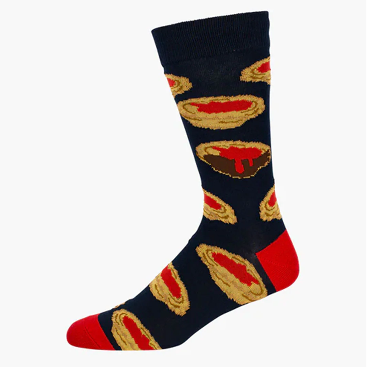 Socks Meat pies Black Mens 7-11 Bamboo - Pussyfoot Socks
