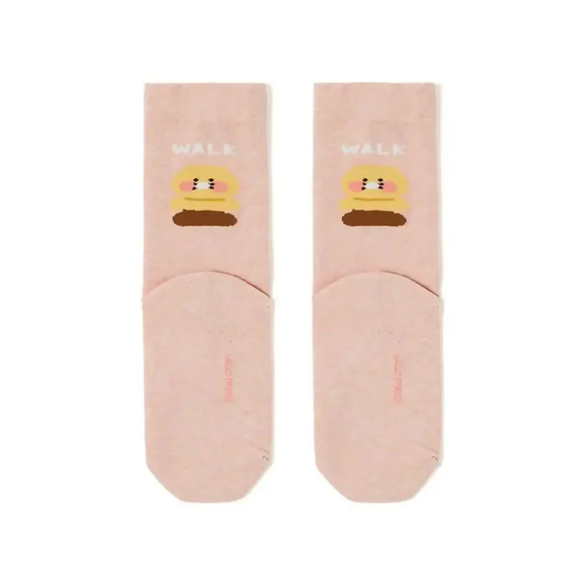 Socks Melange Pink Choonsik - Kakao