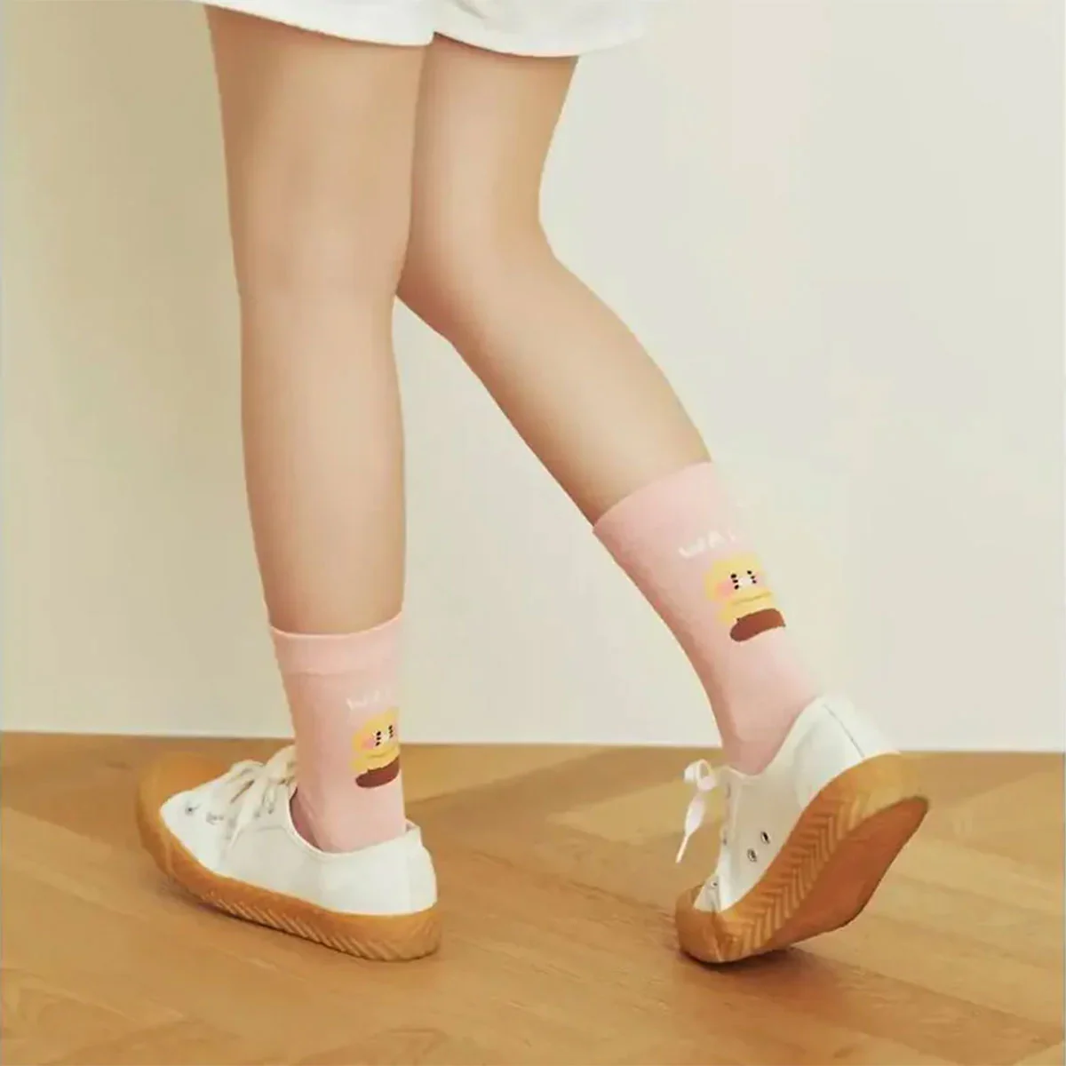 Socks Melange Pink Choonsik - Kakao - Image 2