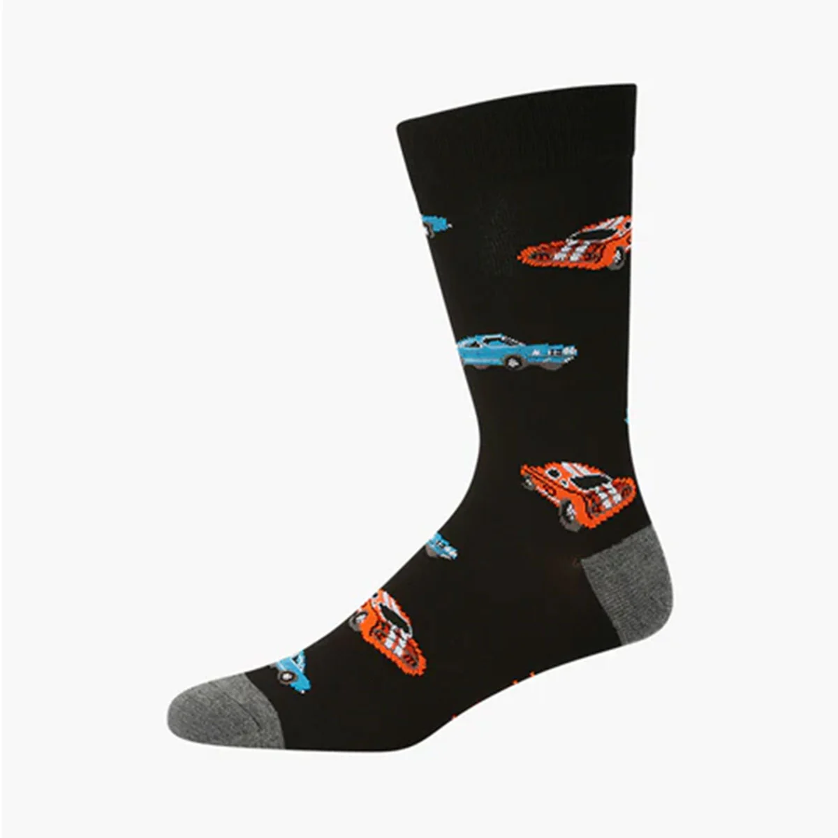 Socks Muscle Car Bamboo Mens 7-11 - PussyFoot Socks