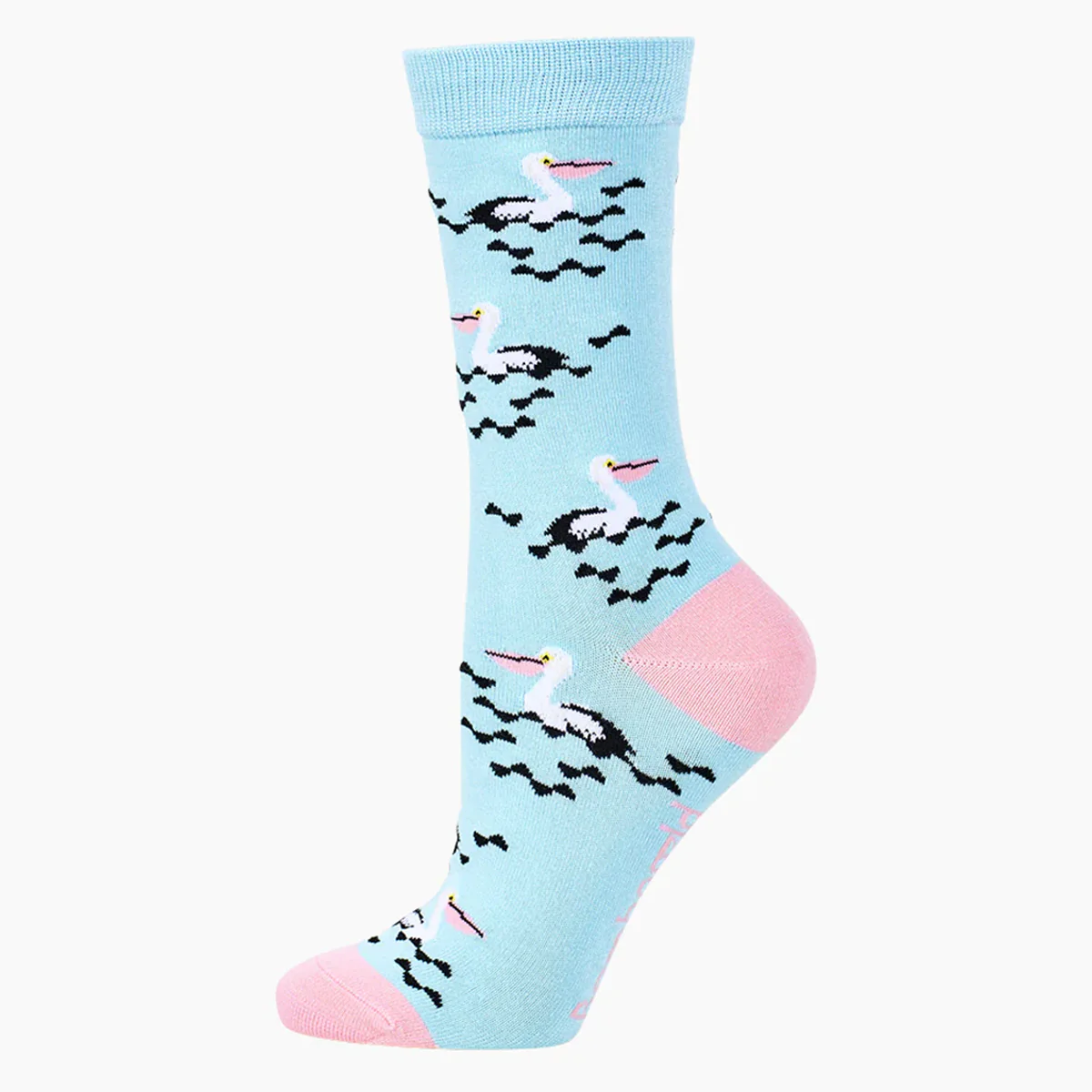 Socks Pelican Blue Bamboo W2-8 - Pussyfoot Socks - Image 2