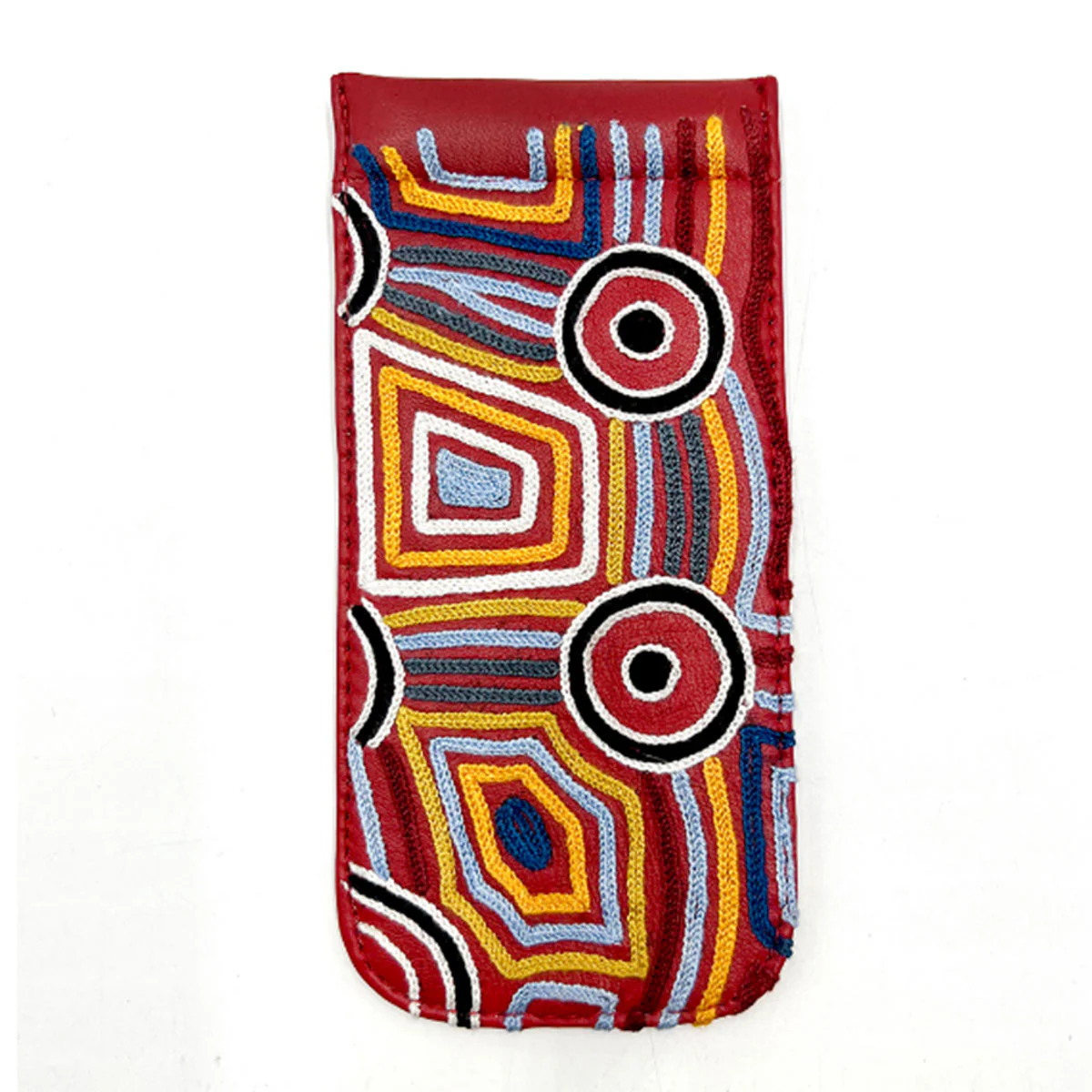 Spec Case Leather Embroidered MAB665 - Better World Arts
