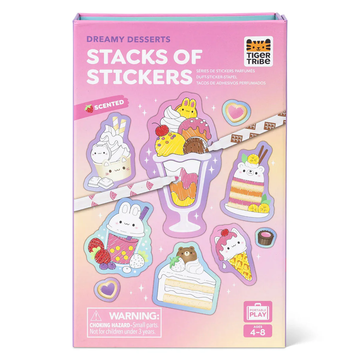 Stacks Of Stickers Dreamy Desserts - Tiger Tribe