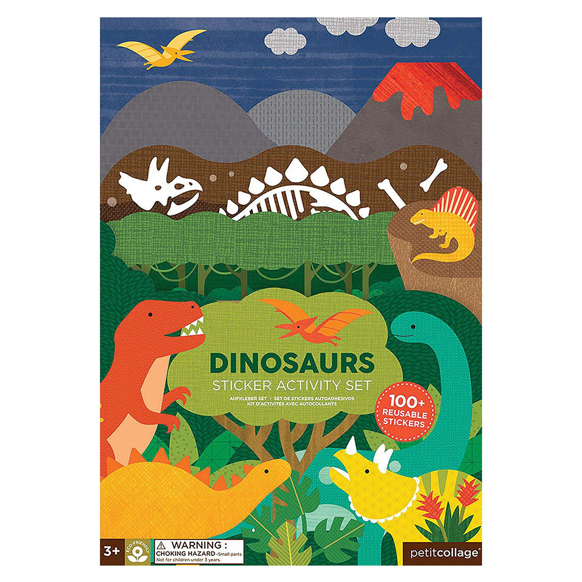 Sticker Activity Set Dinosaurs - Isalbi