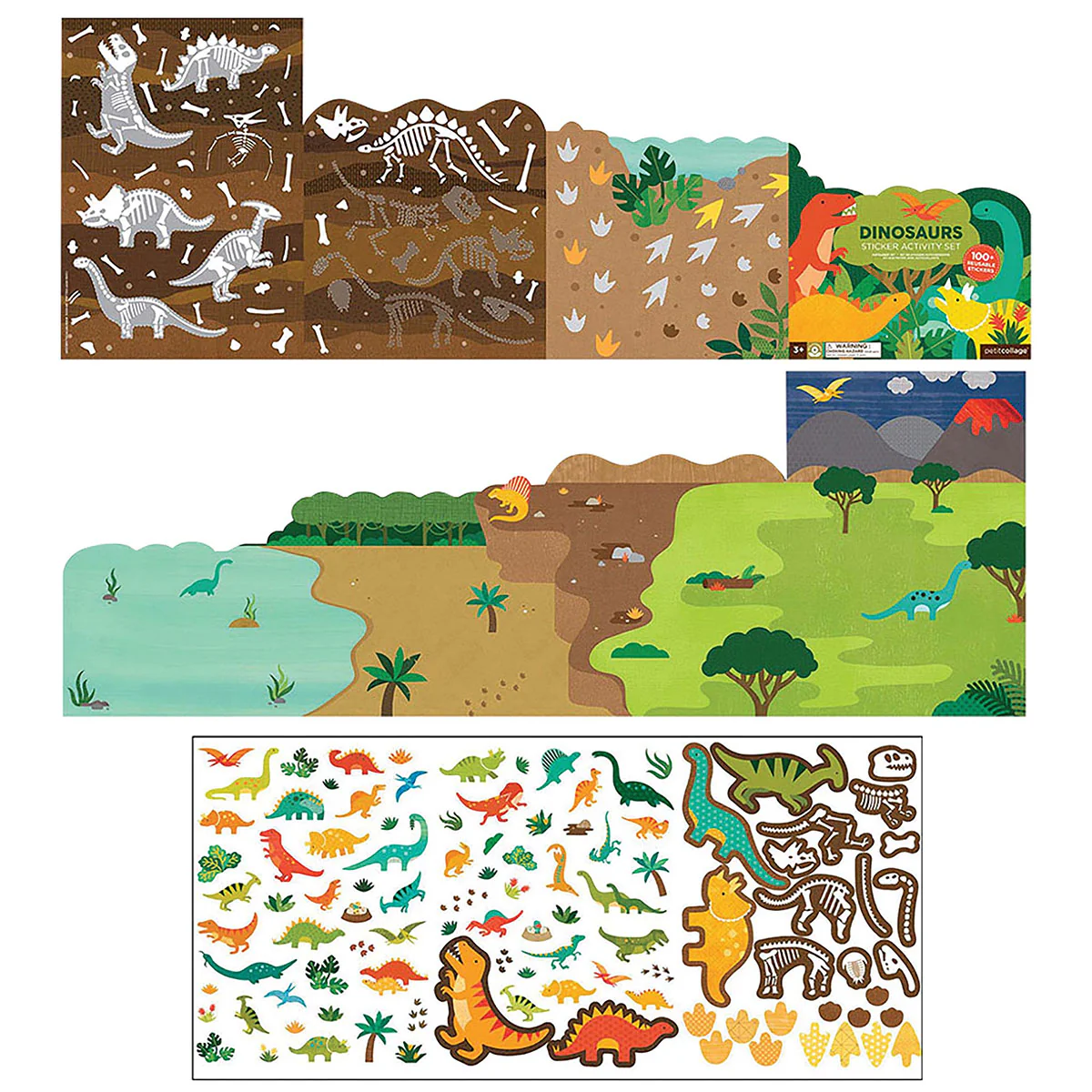 Sticker Activity Set Dinosaurs - Isalbi - Image 2