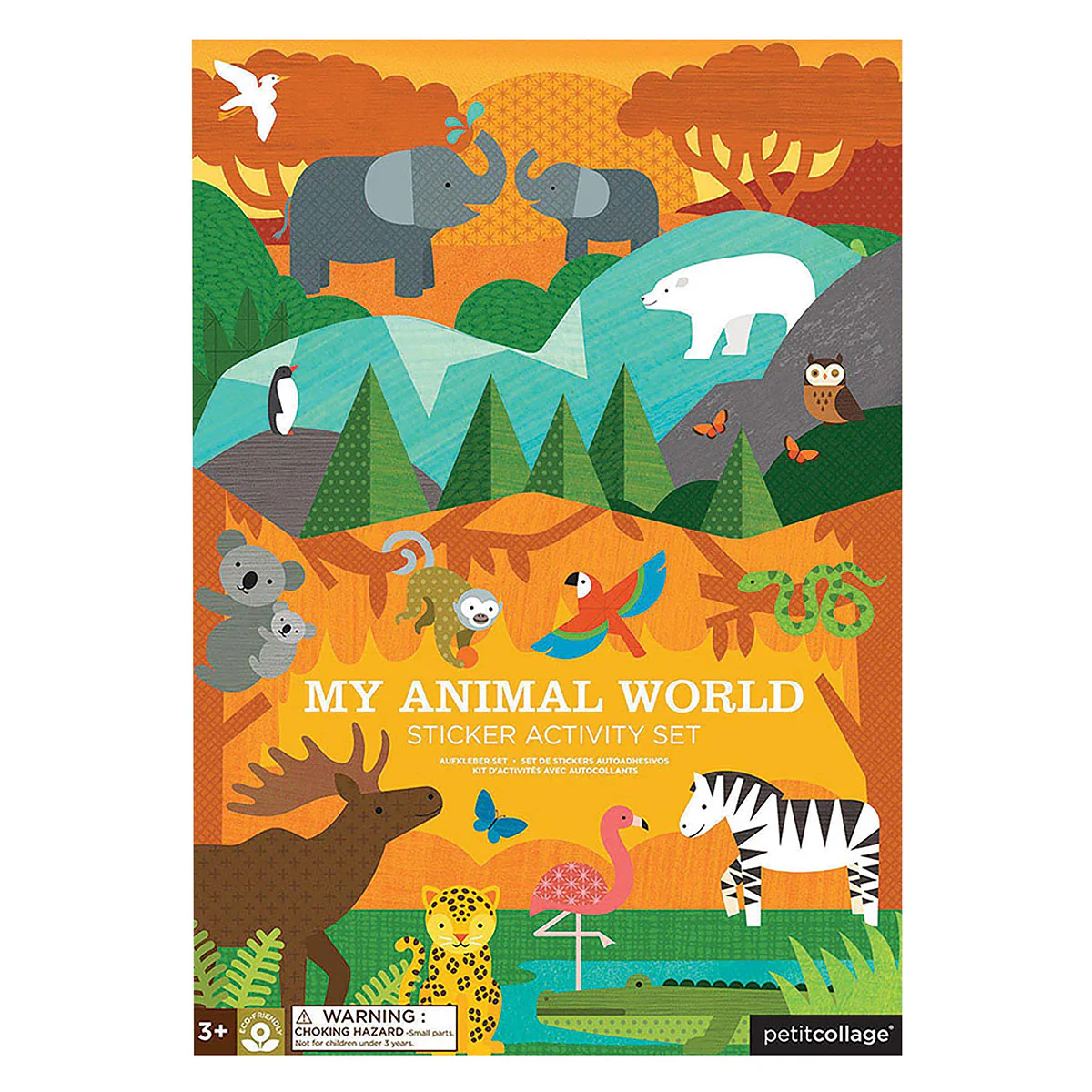 Sticker Activity Set My Animal World - Isalbi