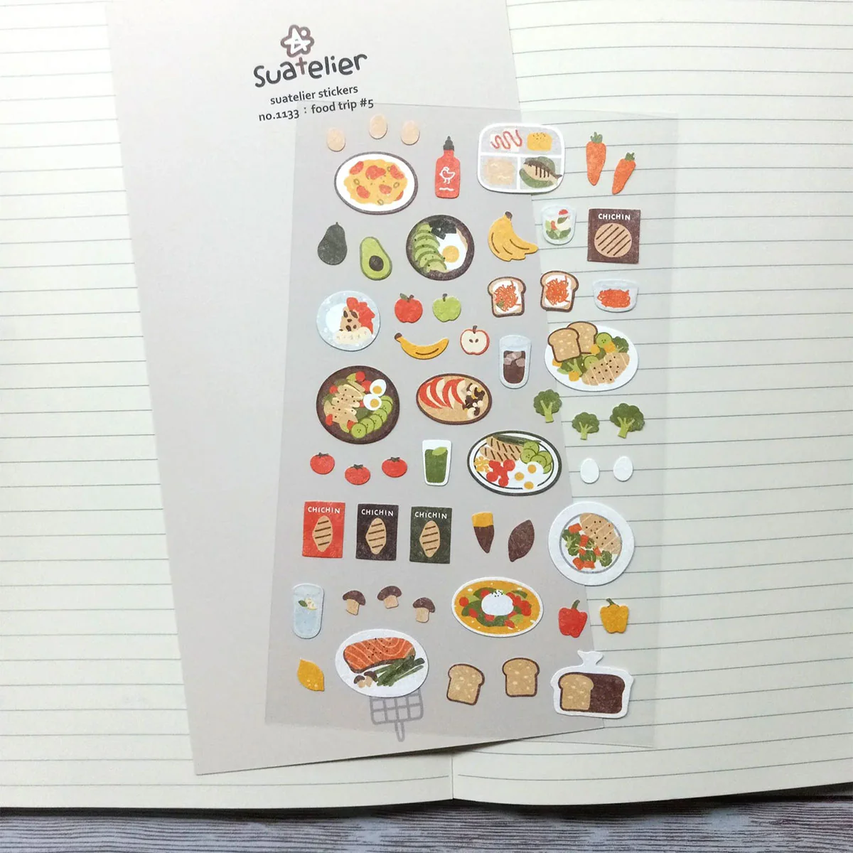 Sticker Food Trip Number 5 - Suatelier Design