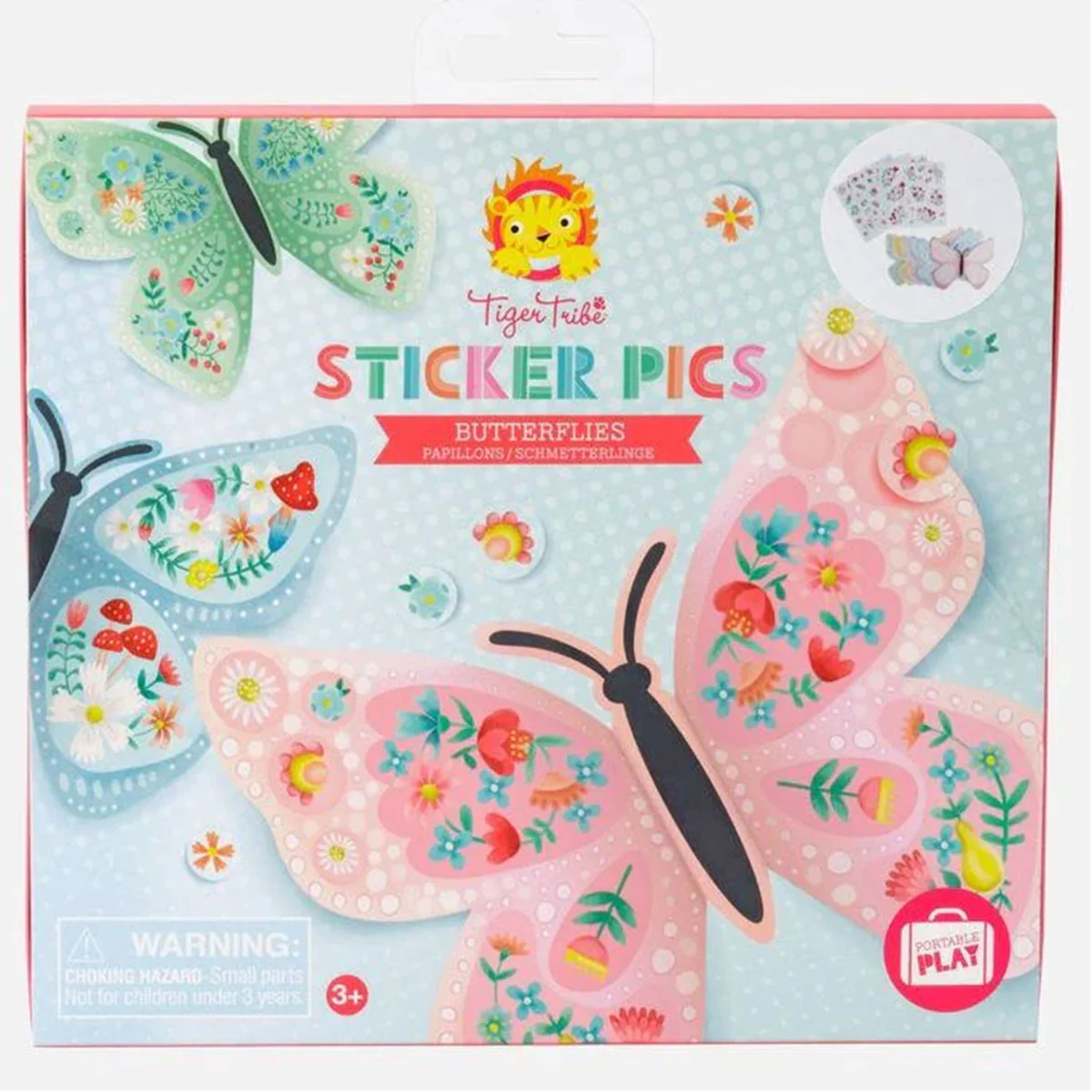 Sticker Pics Butterflies - Tiger Tribe