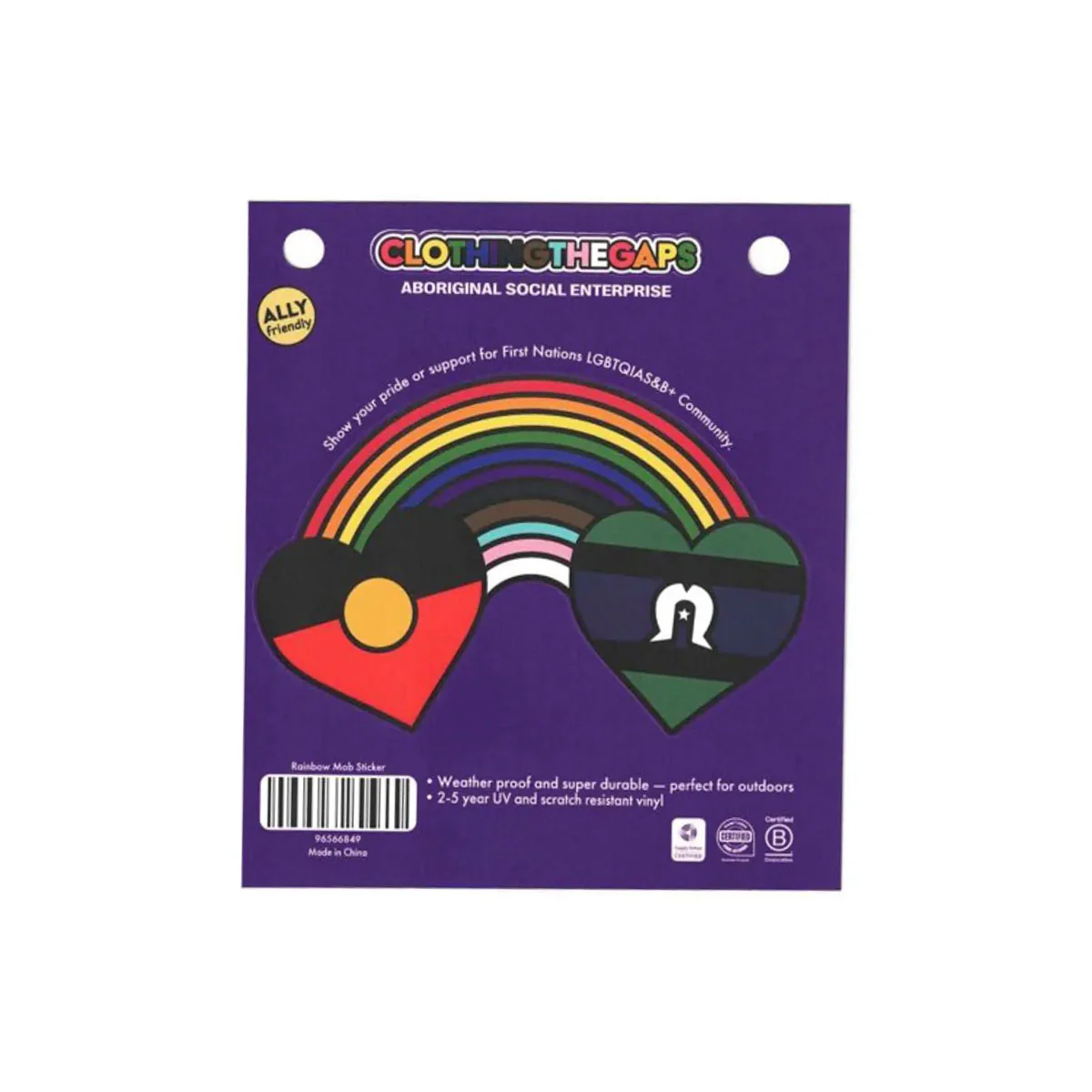 Sticker Rainbow Mob - Clothing the Gaps