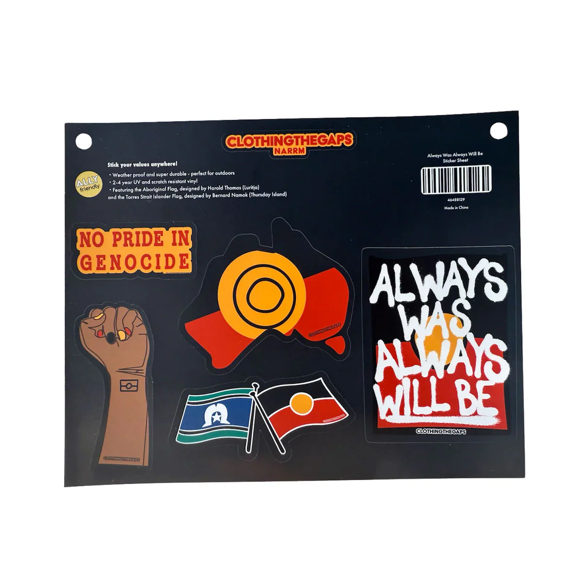 Sticker Sheet Always Was - Clothing the Gaps