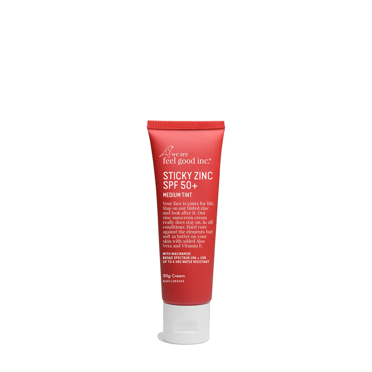 Sticky Zinc Medium Tint SPF 50+ 50g