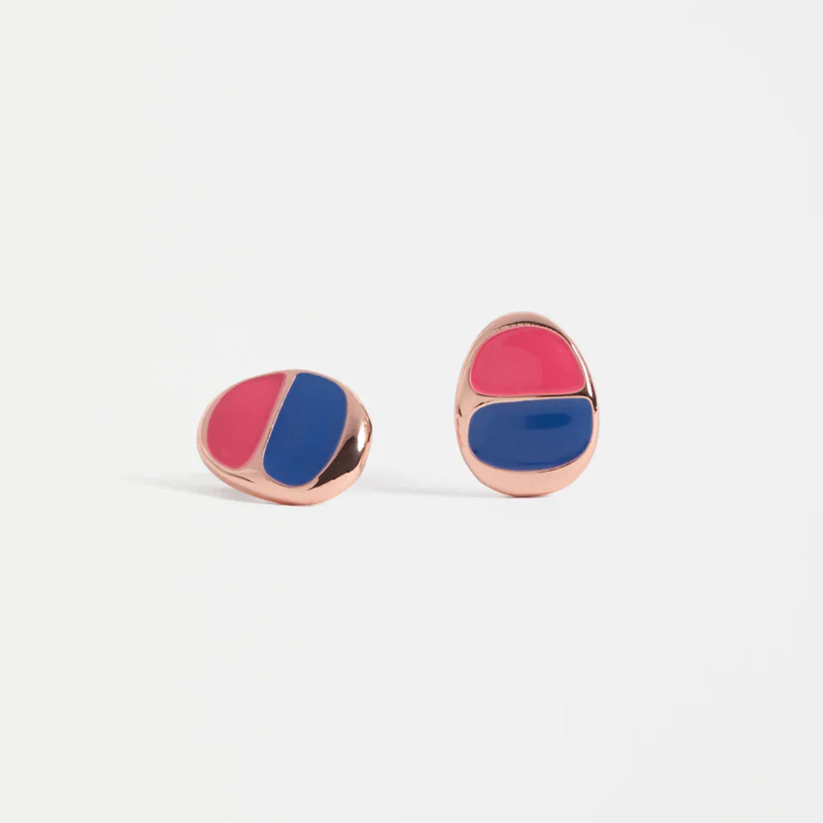 Stud Earring Ter Small Rose Gold - Elk Accessories