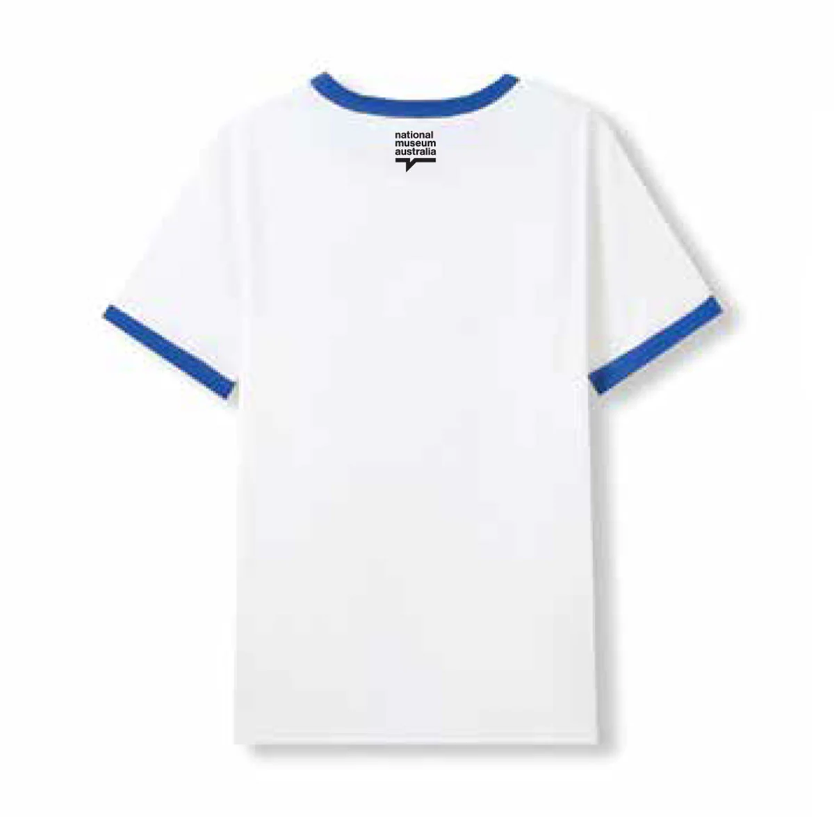 T-shirt Adult White/Blue Mr Squiggle Likes Me - Image 2