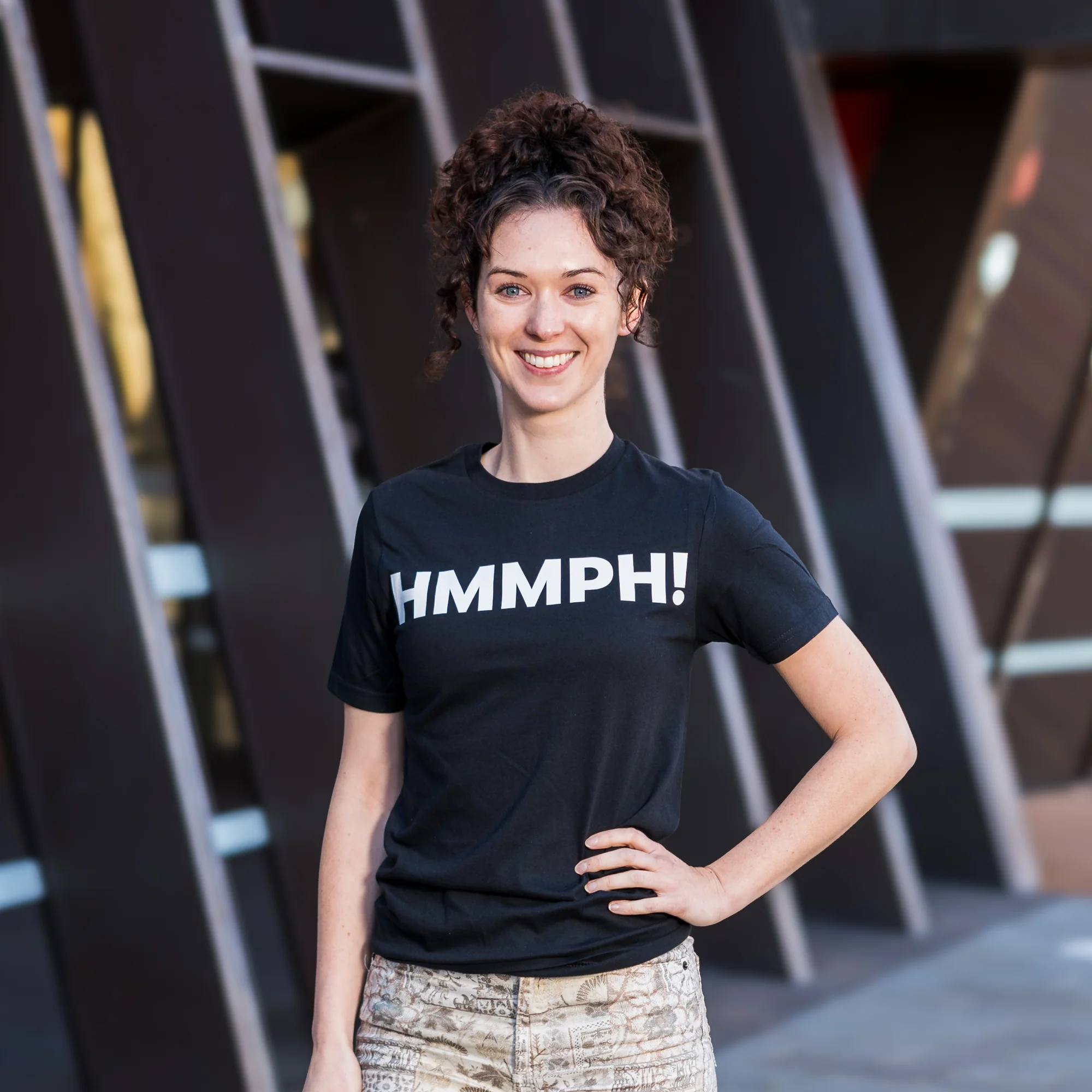 T-shirt Hmmph! Blackboard Black - Image 4