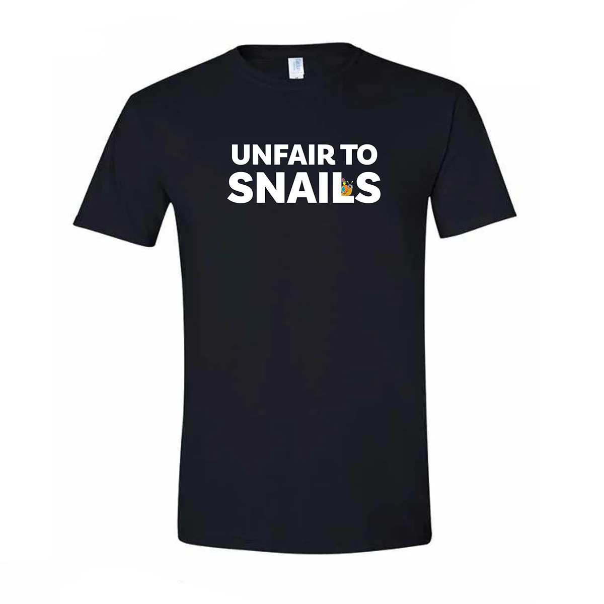T-shirt Unfair To Snails Black